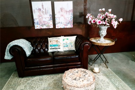 housses de coussins bicyclettes, florales, été, jardins, printemps