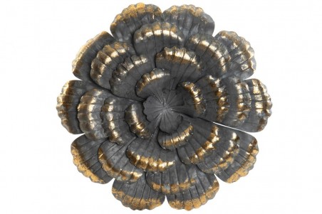 Rose d'or antique à accrocher au mur