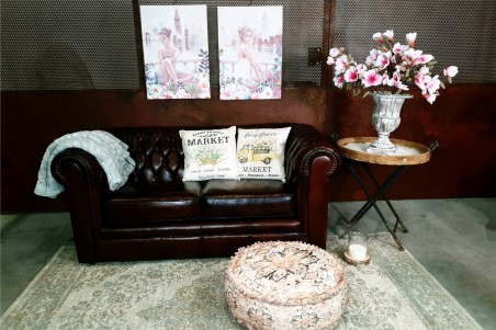 housses de coussins marché, florales, été, jardins, printemps