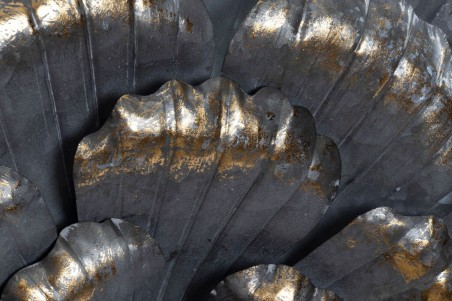 Rose d'or antique à accrocher au mur