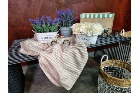 pot de fleurs style jardinière vieilli lavande pot vintage floral couleur lilas