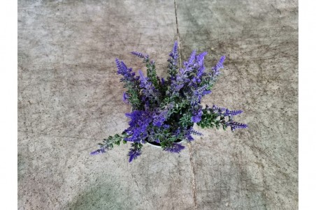 pot de fleurs style jardinière vieilli lavande pot vintage floral couleur lilas