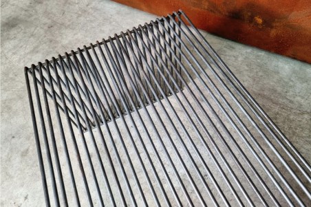 table basse filaire acier brut vernis style industriel déco vintage garage atelier