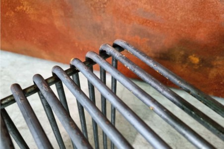 table basse filaire acier brut vernis style industriel déco vintage garage atelier