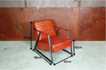 Réquiel - Fauteuil design en cuir