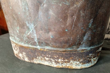 chiner, brocante, pulvérisateur avec lanière sac à dos, vintage, vieilli, ancien