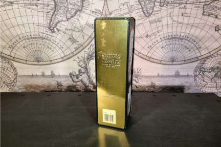 brocante, chiner, vintage, vieilli, ancien, boîte métal, verte,