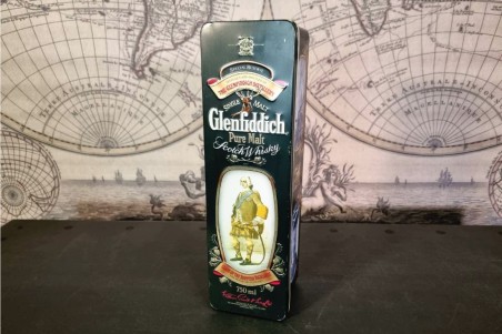 brocante, chiner, vintage, vieilli, ancien, boîte métal, verte,