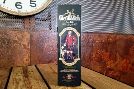 boîte métal noir,  ancien, vintage, chiner, brocante