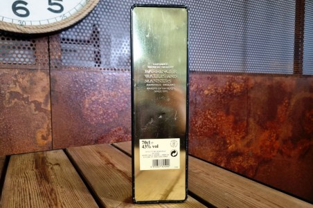 boîte métal noir,  ancien, vintage, chiner, brocante