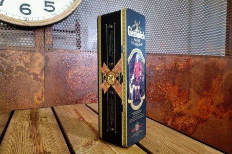 boîte métal noir,  ancien, vintage, chiner, brocante