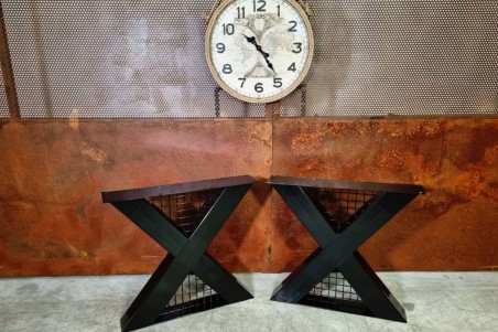 Pieds de table - Xurès - grillage - jardin