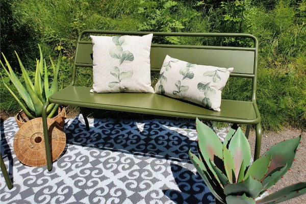 Tapis extérieur Faïence pour le jardin décoration carreaux de ciment imperméable 2