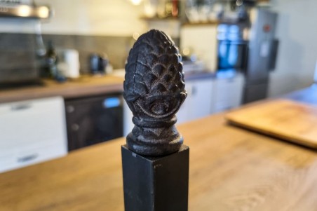 Tablette en métal extension d'îlot centrale à fixer tablette murale gain de place