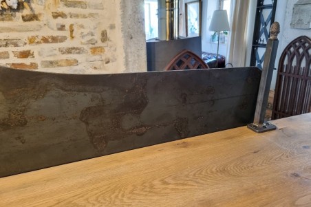 Tablette en métal extension d'îlot centrale à fixer tablette murale gain de place