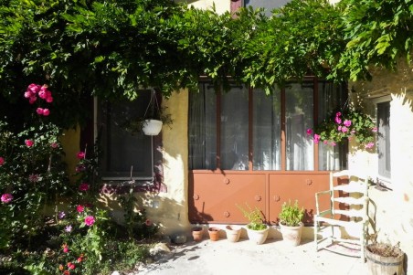 Verrière étanche pour le jardin fabrication artisanale haut de gamme métal terra cotta rosaces