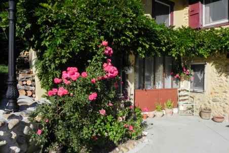 Verrière étanche pour le jardin fabrication artisanale haut de gamme métal terra cotta rosaces