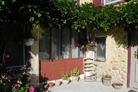 Verrière étanche pour le jardin fabrication artisanale haut de gamme métal terra cotta rosaces
