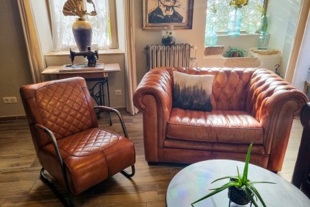 Gros Fauteuil confort qualité haut de gamme fabrication artisanale