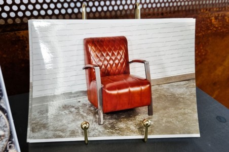 support catalogue livre doré , support filaire doré, décoration pour stand magasin bureau,