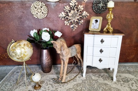 Vase bronze sculpté