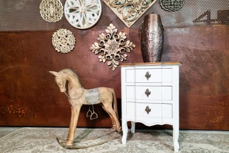 Vase bronze sculpté