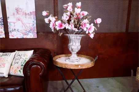 fleur magnolia rose vendu à l'unité décoration florale