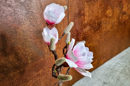 fleur magnolia rose vendu à l'unité décoration florale