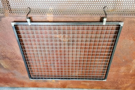 Panneau grillage, style industriel, décoration vintage, design loft tableau, porte bijoux, cadre photo