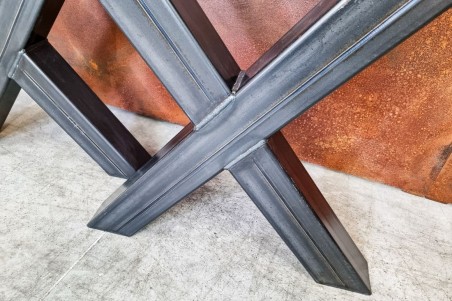 Pieds de table de fabrication artisanale en Acier - Xurès