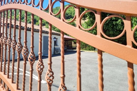 Portail fer forgé haut de gamme