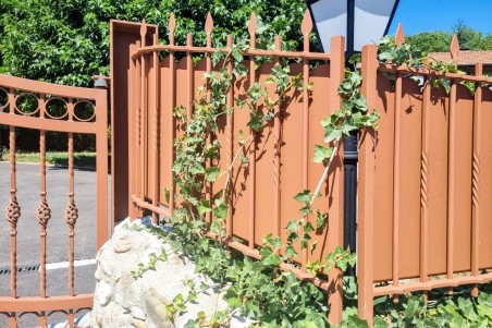 Clôture de jardin haut de gamme