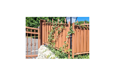 Clôture de jardin haut de gamme