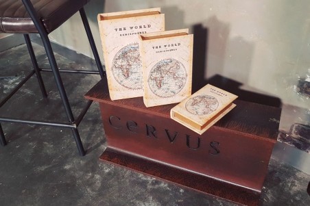 Boîtes livres explorateur, effet vintage, 3 tailles