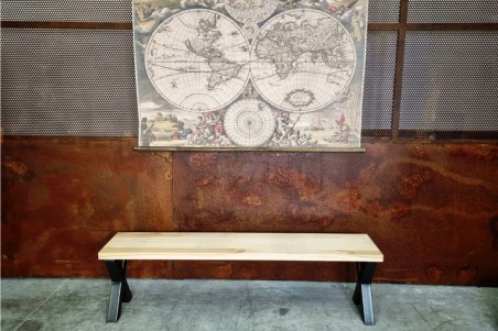 Pieds de Banc métal style indus déco vintage qualité artisanale design loft