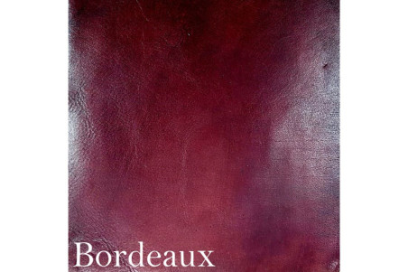 cuir bordeaux