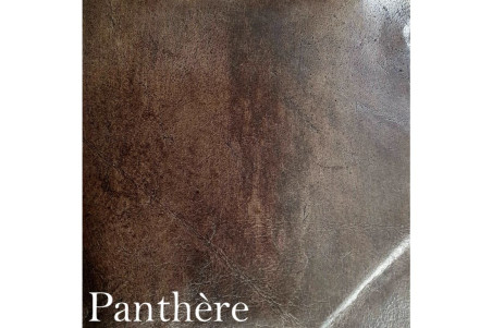 cuir panthère noir