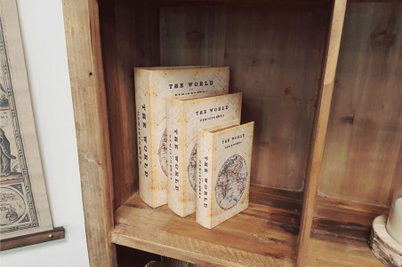 Livres boîtes - Explorateur