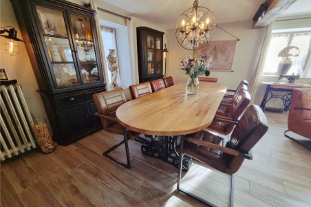 Plateau de table en bois - épaisseur 4 cm