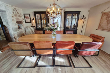 Plateau de table en bois - épaisseur 4 cm