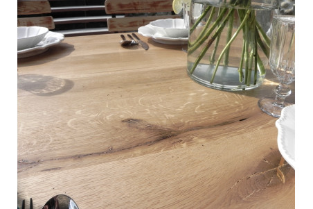 Plateau de table en bois - épaisseur 4 cm