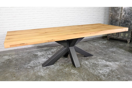 Plateau de table en bois - épaisseur 8 cm