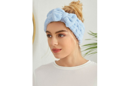 Bandeau de maquillage - bleu