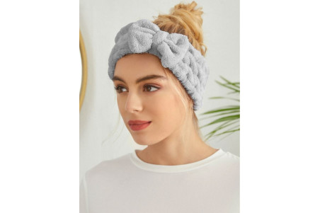 Bandeau de maquillage - gris