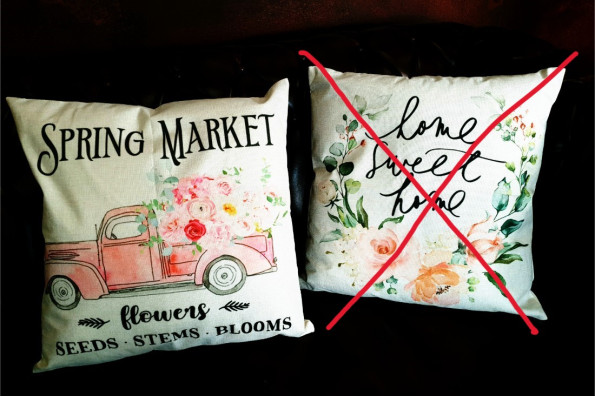 housses de coussins pick up, florales, été, jardins, printemps