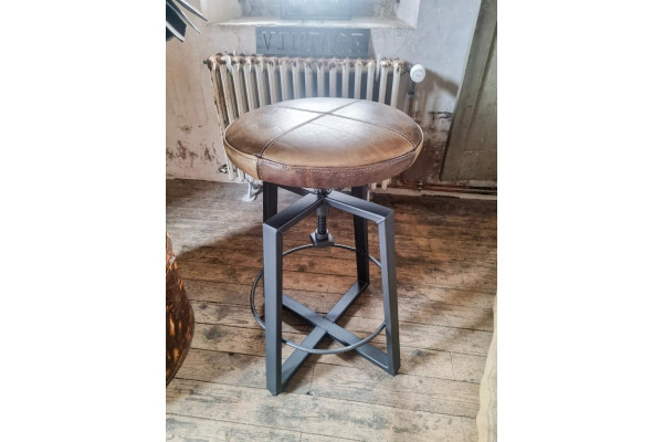 OTHIS - Tabouret en cuir... 2