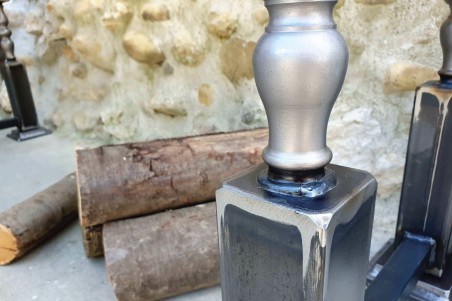 Barbecue metal style indus jardin design fabrication artisanale de qualité