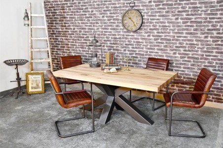 pieds métal piétement acier style industriel déco indus loft