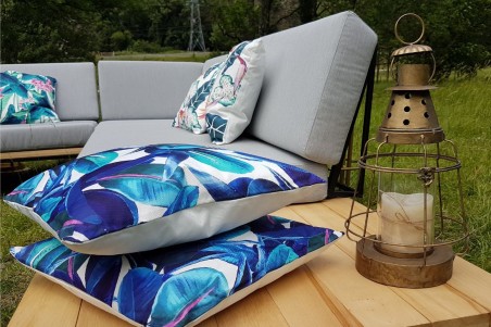 Salon de jardin style industriel metal bois deco exterieur design