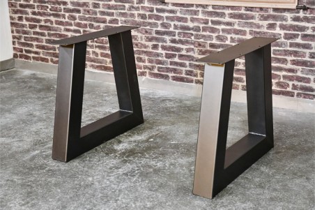 pieds métal piétement acier style industriel déco indus loft